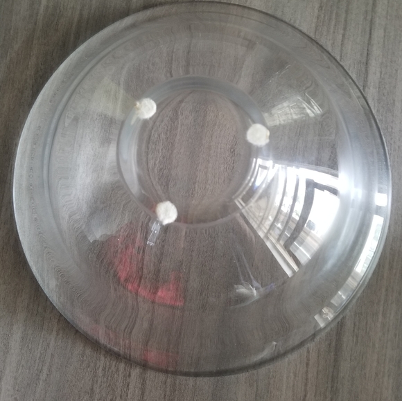 Vintage Crystal Bowl 10" diameter 4" deep - Picture 5 of 6